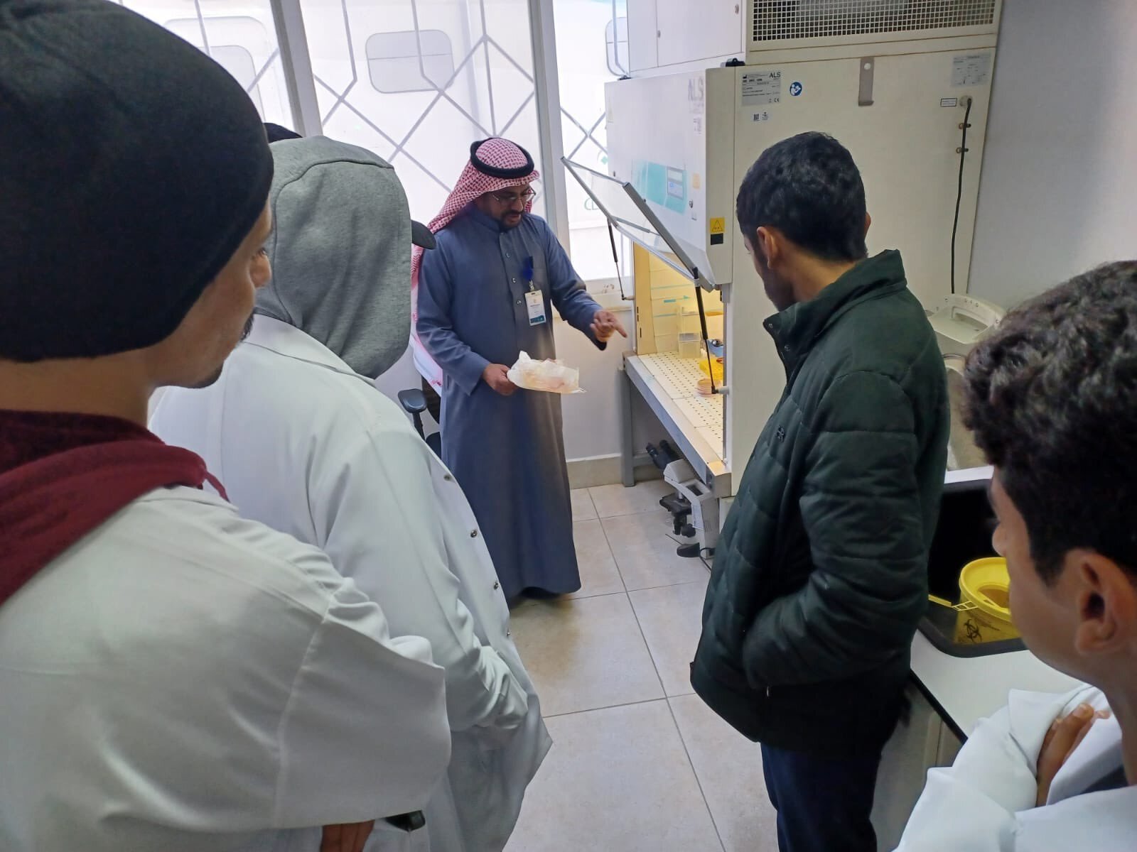 التدريب الميداني لمتدربينا 