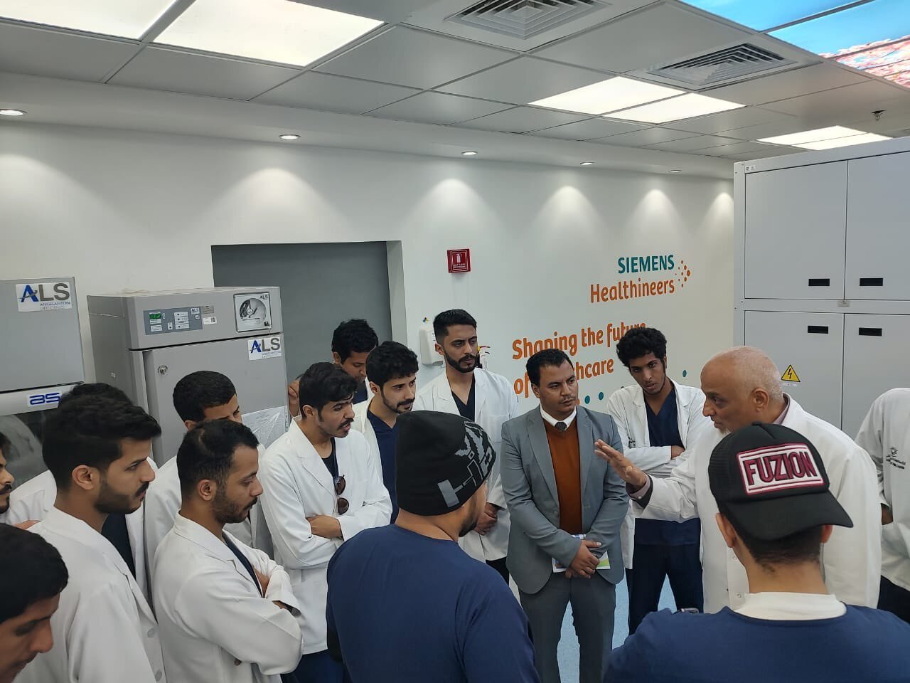 زيارة إلي مستشفى الملك سلمان التخصصي بحائل